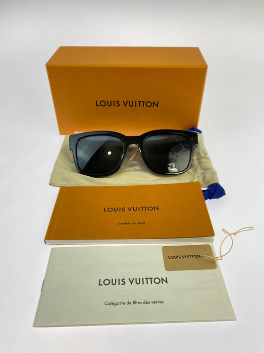 【中古品】【メンズ】 LOUIS VUITTON ルイ・ヴィトン アウタースペース ウェリントン サングラス Z1093E メガネ 53□21-145 プラスチック 179-251130-em-47-min カラー：ブラック/グレー 万代Net店