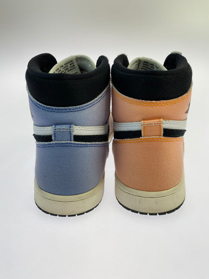 【中古品】【メンズ】 NIKE ナイキ AIR JORDAN 1 RETRO HIGH OG CRAFT DX0054-805 エア ジョーダン 1 レトロ ハイ オリジナル クラフト スニーカー 靴 160-251203-kk-04-min カラー：VIVID ORANGE/BLACK-ICED LILAC-TRUE BLUE-SAIL 万代Net店