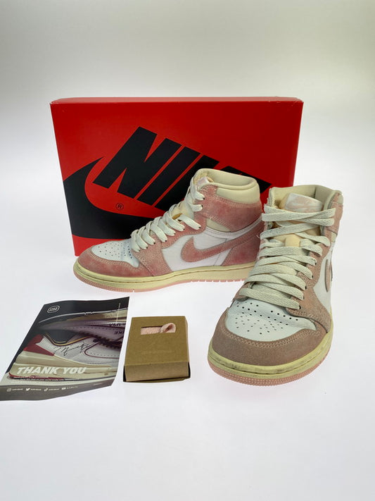 【中古品】【レディース】 NIKE ナイキ WMNS AIR JORDAN 1 RETRO HIGH OG FD2596-600 ウィメンズ エア ジョーダン 1 レトロ ハイ オリジナル スニーカー 靴 166-251203-kk-01-min カラー：ATMOSPHERE/WHITE-MUSLIN-SAIL 万代Net店