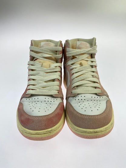 【中古品】【レディース】 NIKE ナイキ WMNS AIR JORDAN 1 RETRO HIGH OG FD2596-600 ウィメンズ エア ジョーダン 1 レトロ ハイ オリジナル スニーカー 靴 166-251203-kk-01-min カラー：ATMOSPHERE/WHITE-MUSLIN-SAIL 万代Net店