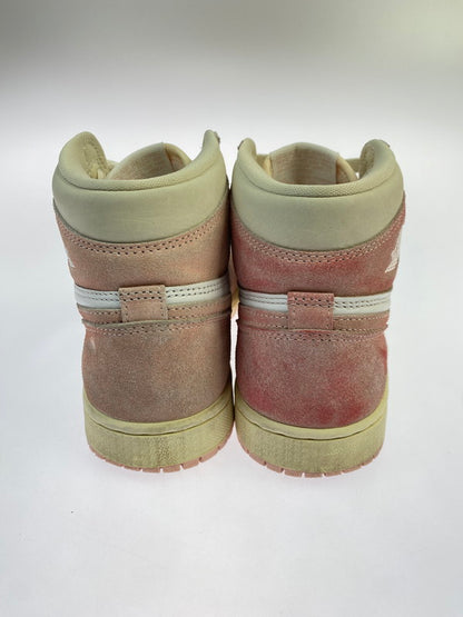 【中古品】【レディース】 NIKE ナイキ WMNS AIR JORDAN 1 RETRO HIGH OG FD2596-600 ウィメンズ エア ジョーダン 1 レトロ ハイ オリジナル スニーカー 靴 166-251203-kk-01-min カラー：ATMOSPHERE/WHITE-MUSLIN-SAIL 万代Net店