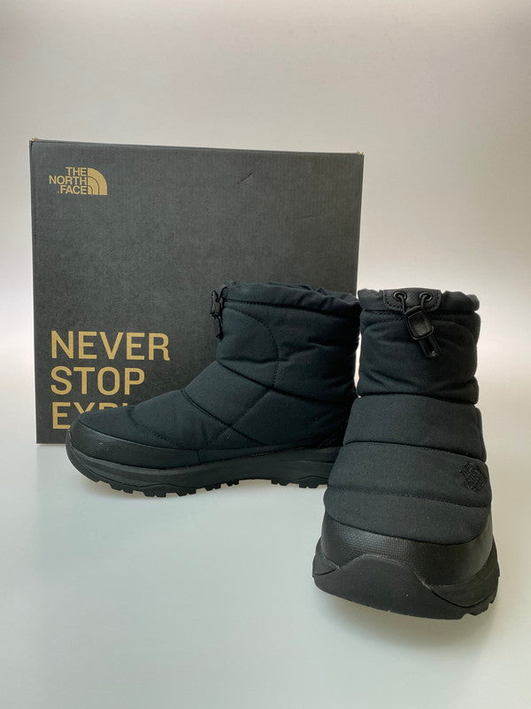 【中古品】【メンズ】 THE NORTH FACE ザ・ノースフェイス NUPTSE BOOTIE WP VII SHORT NF52273 ヌプシ ブーティ ウォータープルーフ ショート 靴 165-251204-jt-23-min サイズ：US 8 26.0cm カラー：ブラック 万代Net店