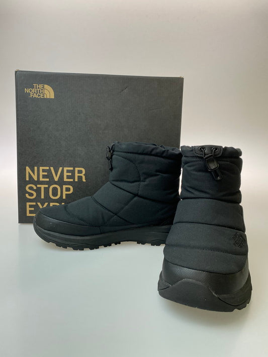 【中古品】【メンズ】 THE NORTH FACE ザ・ノースフェイス NUPTSE BOOTIE WP VII SHORT NF52273 ヌプシ ブーティ ウォータープルーフ ショート 靴 165-251204-jt-23-min サイズ：US 8 26.0cm カラー：ブラック 万代Net店