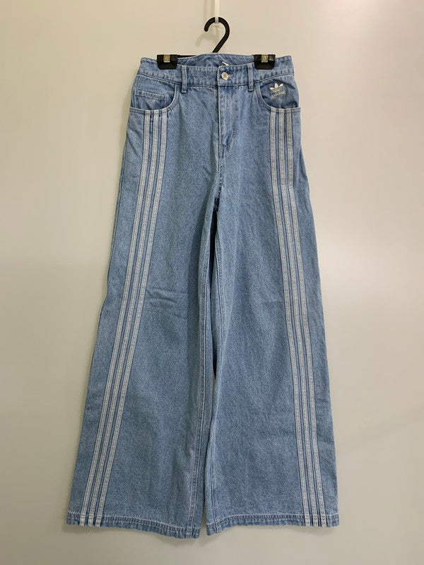 【中古品】【レディース】 adidas アディダス IS5249 ニュートラルコートデニムパンツ 171-251206-zi-28-min サイズ：27 カラー：インディゴ 万代Net店