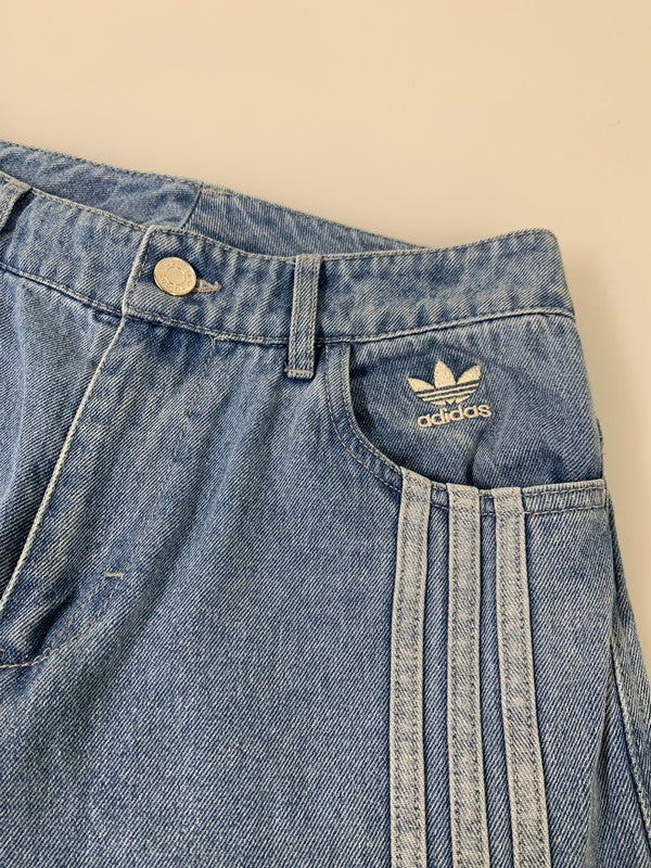 【中古品】【レディース】 adidas アディダス IS5249 ニュートラルコートデニムパンツ 171-251206-zi-28-min サイズ：27 カラー：インディゴ 万代Net店