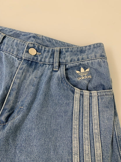【中古品】【レディース】 adidas アディダス IS5249 ニュートラルコートデニムパンツ 171-251206-zi-28-min サイズ：27 カラー：インディゴ 万代Net店