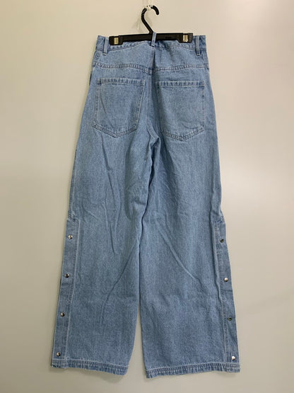 【中古品】【レディース】 adidas アディダス IS5249 ニュートラルコートデニムパンツ 171-251206-zi-28-min サイズ：27 カラー：インディゴ 万代Net店