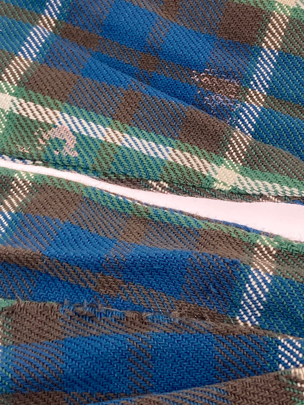 【現状渡し品】【メンズ】 FIVE BROTHER ファイブブラザー 70's L/S HEAVY FLANNEL SHIRT VINTAGE 70年代 ロングスリーブ ヘビーフランネルシャツ長袖 トップス ヴィンテージ 146-251201-kk-54-min サイズ：M カラー：グリーン 万代Net店