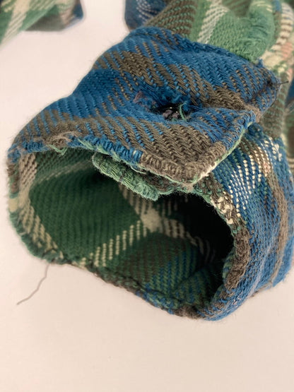 【現状渡し品】【メンズ】 FIVE BROTHER ファイブブラザー 70's L/S HEAVY FLANNEL SHIRT VINTAGE 70年代 ロングスリーブ ヘビーフランネルシャツ長袖 トップス ヴィンテージ 146-251201-kk-54-min サイズ：M カラー：グリーン 万代Net店