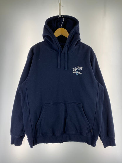 【現状渡し品】【メンズ】 patagonia パタゴニア LOGO HOODIE ロゴ フーディー メンズ パーカー トップス 144-251205-em-29-min サイズ：XL カラー：ネイビー 万代Net店