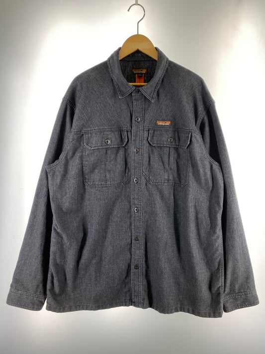 【中古品】【メンズ】 patagonia パタゴニア ファリアーズ シャツ 53320 メンズ トップス 長袖 ロングスリーブ 144-251205-em-28-min サイズ：XL カラー：インディゴグレー 万代Net店