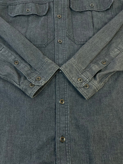 【中古品】【メンズ】 patagonia パタゴニア ファリアーズ シャツ 53320 メンズ トップス 長袖 ロングスリーブ 144-251205-em-28-min サイズ：XL カラー：インディゴグレー 万代Net店