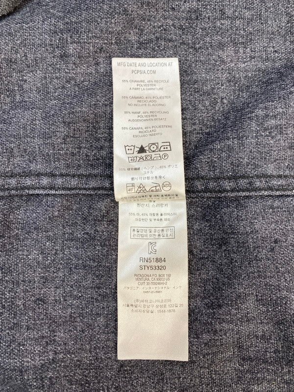 【中古品】【メンズ】 patagonia パタゴニア ファリアーズ シャツ 53320 メンズ トップス 長袖 ロングスリーブ 144-251205-em-28-min サイズ：XL カラー：インディゴグレー 万代Net店