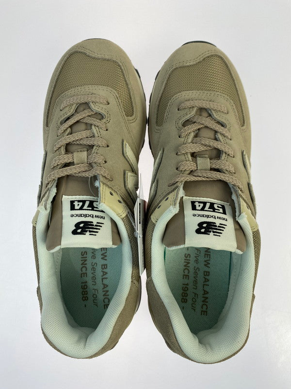 【未使用品】【メンズ】 NEW BALANCE ニューバランス U574WO2 ローカット スニーカー 靴 162-251203-kk-13-min カラー：Beige with off white 万代Net店