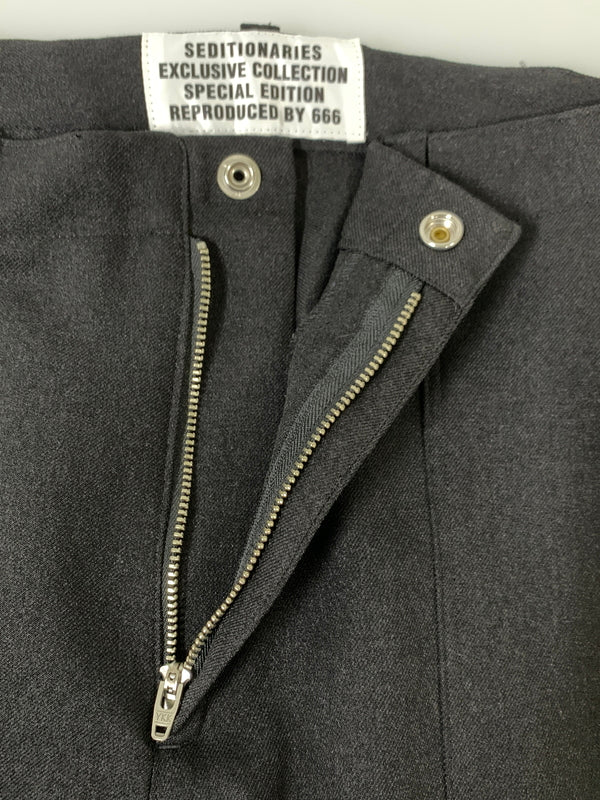 【中古品】【メンズ】 SEDITIONARIES BY 666 セディショナリーズ スラックスパンツ メンズ ボトムス 151-260710-em-10-min サイズ：M カラー：ブラック 万代Net店