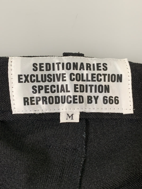 【中古品】【メンズ】 SEDITIONARIES BY 666 セディショナリーズ スラックスパンツ メンズ ボトムス 151-260710-em-10-min サイズ：M カラー：ブラック 万代Net店