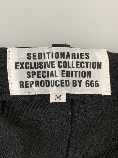 【中古品】【メンズ】 SEDITIONARIES BY 666 セディショナリーズ スラックスパンツ メンズ ボトムス 151-260710-em-10-min サイズ：M カラー：ブラック 万代Net店