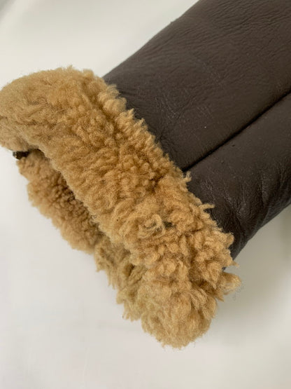 【中古品】【メンズ】 L.GYMO IRVIN アーヴィン MOUTON B-3 FLIGHT JACKET ムートン B-3 フライトジャケット アウター 145-251201-kk-31-min サイズ：表記なし 下記参照 カラー：ブラウン 万代Net店