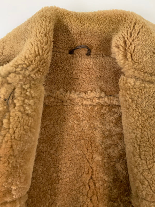 【中古品】【メンズ】 L.GYMO IRVIN アーヴィン MOUTON B-3 FLIGHT JACKET ムートン B-3 フライトジャケット アウター 145-251201-kk-31-min サイズ：表記なし 下記参照 カラー：ブラウン 万代Net店