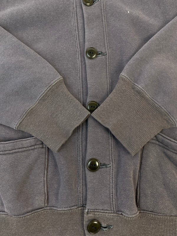 【現状渡し品】【メンズ】 WAREHOUSE ウエアハウス スウェットカーディガン BODIES スウェット メンズ トップス 145-251205-em-32-min サイズ：40 カラー：ライトネイビー 万代Net店