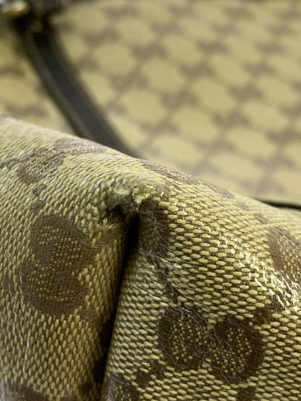 【中古品】【レディース】 GUCCI グッチ GGクリスタル トートバッグ 265695 ショルダーバッグ 肩掛け カバン レディース 180-251205-em-06-min カラー：ベージュ/ブラウン 万代Net店
