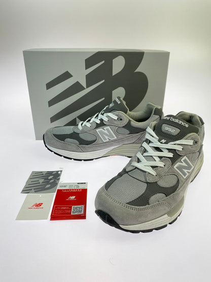 【中古品】【メンズ】 NEW BALANCE ニューバランス M992 U992GY MADE IN USA ローカット スニーカー 靴 162-251203-kk-10-min カラー：GRAY 万代Net店