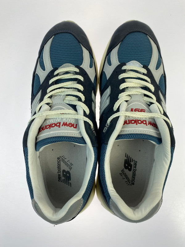 【中古品】【メンズ】 NEW BALANCE ニューバランス 991V2 U991VN2 MADE IN UK ローカット スニーカー 靴 162-251203-kk-12-min カラー：VINTAGE NAVY 万代Net店