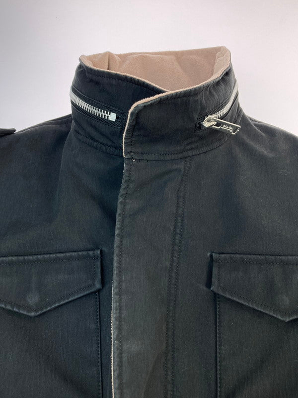 【中古品】【メンズ】 UNDERCOVER アンダーカバー 18AW BIG M-65 MILITARY JACKET UCV1203-2 ミリタリージャケット アウター 140-251201-kk-57-min サイズ：3 カラー：ブラック 万代Net店