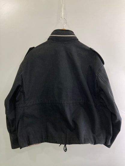 【中古品】【メンズ】 UNDERCOVER アンダーカバー 18AW BIG M-65 MILITARY JACKET UCV1203-2 ミリタリージャケット アウター 140-251201-kk-57-min サイズ：3 カラー：ブラック 万代Net店