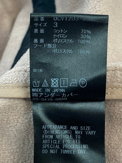 【中古品】【メンズ】 UNDERCOVER アンダーカバー 18AW BIG M-65 MILITARY JACKET UCV1203-2 ミリタリージャケット アウター 140-251201-kk-57-min サイズ：3 カラー：ブラック 万代Net店