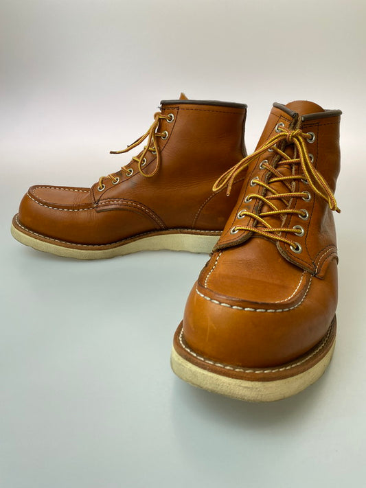 【中古品】【メンズ】 RED WING レッドウィング 875 IRISH SETTER アイリッシュセッター ブーツ 靴 164-251204-jt-10-min サイズ：US 7.5 E 25.5cm カラー：ブラウン系 万代Net店