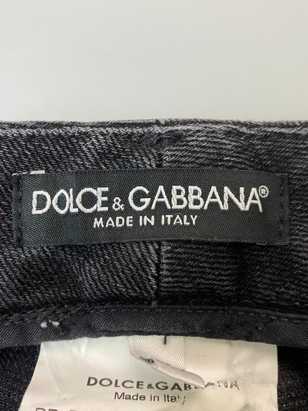 【中古品】【メンズ】 DOLCE&GABBANA ドルチェアンドガッバーナ BLACK DENIM PANTS デニムパンツ ボトムス ブラックデニム 152-251206-zi-07-min サイズ：36 カラー：ブラック 万代Net店