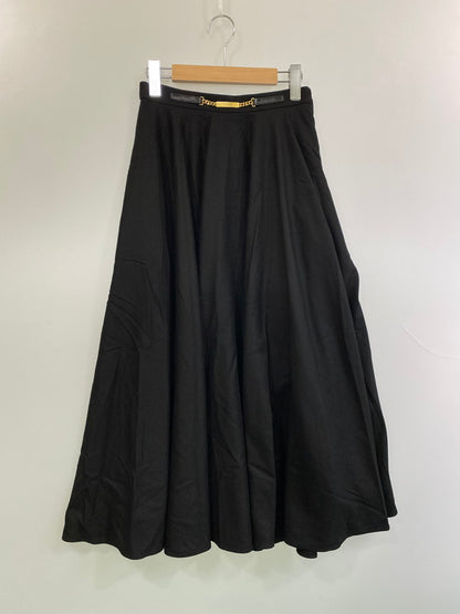 【中古美品】【レディース】 CELINE セリーヌ エディ期 カシミヤ スカート 2J400561F ボトムス 168-251204-jt-38-min サイズ：38 カラー：ブラック 万代Net店