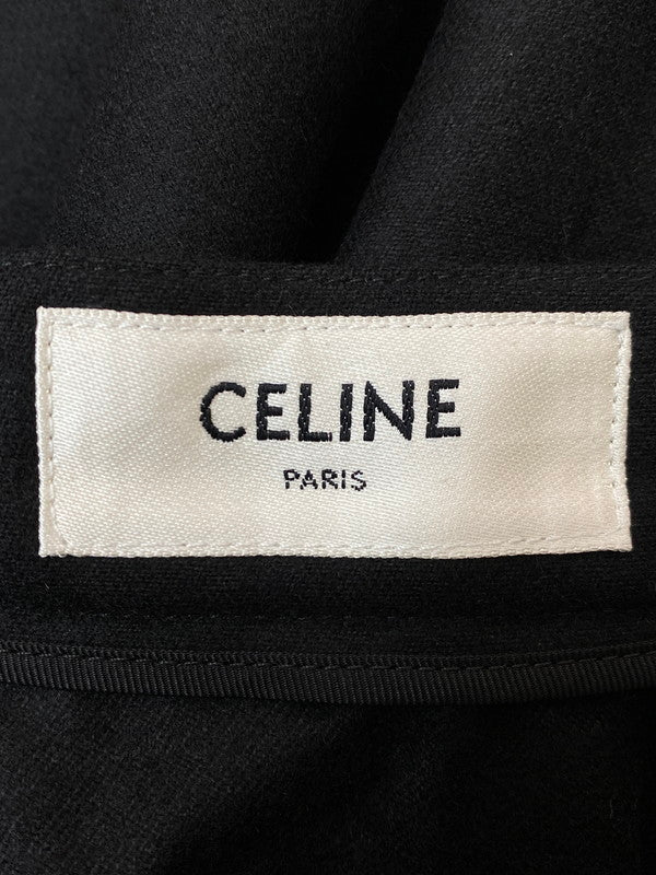 【中古美品】【レディース】 CELINE セリーヌ エディ期 カシミヤ スカート 2J400561F ボトムス 168-251204-jt-38-min サイズ：38 カラー：ブラック 万代Net店