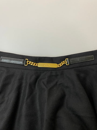 【中古美品】【レディース】 CELINE セリーヌ エディ期 カシミヤ スカート 2J400561F ボトムス 168-251204-jt-38-min サイズ：38 カラー：ブラック 万代Net店