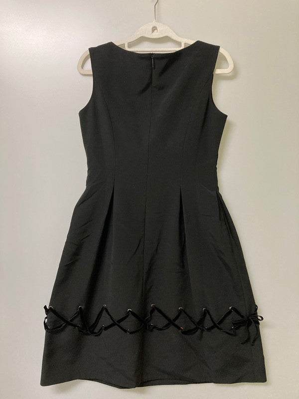 【中古品】【レディース】 RENE ルネ レースアップドレス 5746270 ジップアップ ワンピース レディース 170-251208-em-05-min サイズ：36 カラー：ブラック 万代Net店