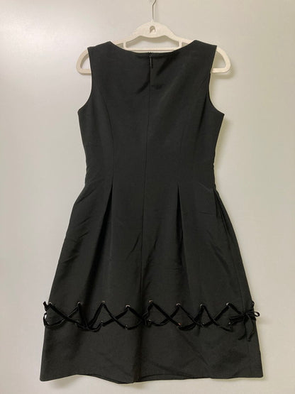 【中古品】【レディース】 RENE ルネ レースアップドレス 5746270 ジップアップ ワンピース レディース 170-251208-em-05-min サイズ：36 カラー：ブラック 万代Net店