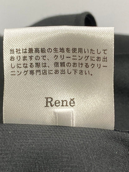 【中古品】【レディース】 RENE ルネ レースアップドレス 5746270 ジップアップ ワンピース レディース 170-251208-em-05-min サイズ：36 カラー：ブラック 万代Net店