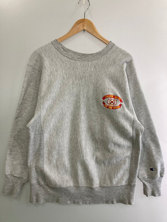 【現状渡し品】【メンズ】 Champion チャンピオン REVERSE WEAVE CREWNECK SWEATSHIRT VINTAGE リバースウィーブ クルーネックスウェットシャツ トップス トレーナー ヴィンテージ 146-251201-kk-52-min サイズ：表記なし 下記参照 カラー：グレー 万代Net店