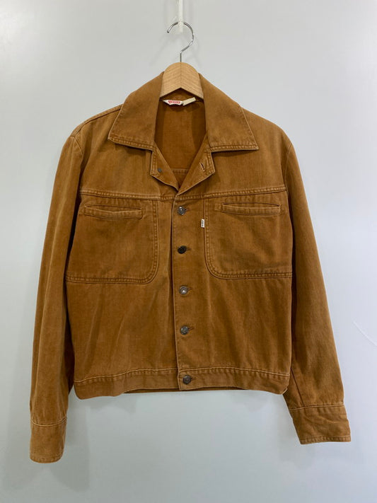【中古品】【メンズ】 Levi's リーバイス 70692 COTTON JACKET 70'S コットン ジャケット メンズ アウター 146-251205-em-50-min カラー：キャメル 万代Net店