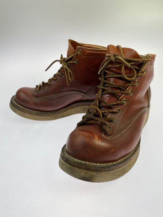 【現状渡し品】【メンズ】 WESCO ウエスコ 90's JOBMASTER 90年代 ジョブマスター ブーツ 革靴 164-251203-kk-18-min サイズ：7 1/2D カラー：ブラウン 万代Net店