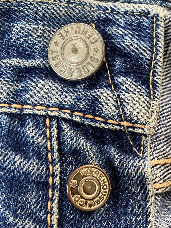 【現状渡し品】【メンズ】 WAREHOUSE ウエアハウス TYPE XX DENIM PANTS BLUE&GRAY デニム パンツ メンズ ボトムス ジーンズ ジーパン 156-251205-em-55-min サイズ：31 カラー：インディゴブルー 万代Net店