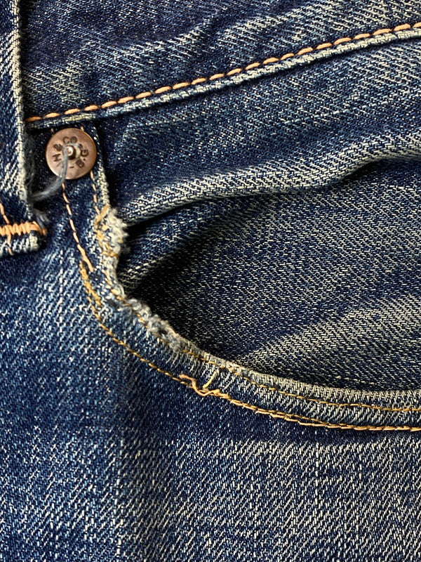 【現状渡し品】【メンズ】 WAREHOUSE ウエアハウス TYPE XX DENIM PANTS BLUE&GRAY デニム パンツ メンズ ボトムス ジーンズ ジーパン 156-251205-em-55-min サイズ：31 カラー：インディゴブルー 万代Net店