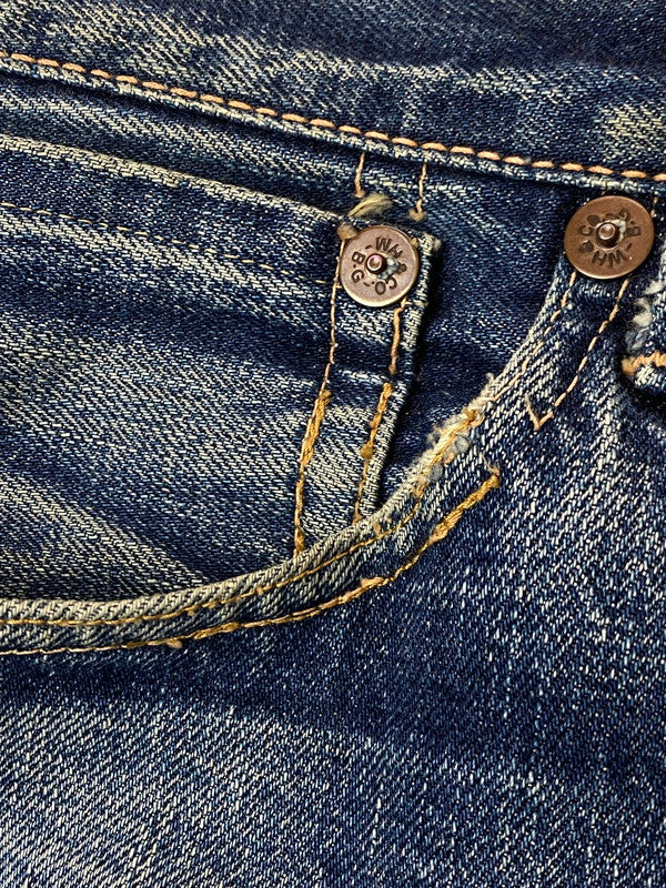 【現状渡し品】【メンズ】 WAREHOUSE ウエアハウス TYPE XX DENIM PANTS BLUE&GRAY デニム パンツ メンズ ボトムス ジーンズ ジーパン 156-251205-em-55-min サイズ：31 カラー：インディゴブルー 万代Net店