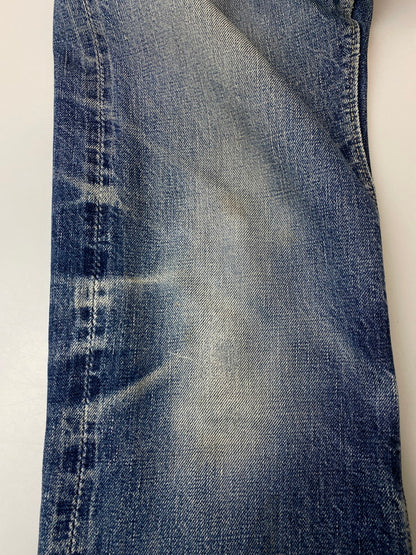 【現状渡し品】【メンズ】 WAREHOUSE ウエアハウス TYPE XX DENIM PANTS BLUE&GRAY デニム パンツ メンズ ボトムス ジーンズ ジーパン 156-251205-em-55-min サイズ：31 カラー：インディゴブルー 万代Net店