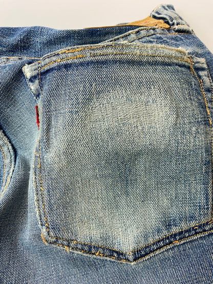 【現状渡し品】【メンズ】 WAREHOUSE ウエアハウス TYPE XX DENIM PANTS BLUE&GRAY デニム パンツ メンズ ボトムス ジーンズ ジーパン 156-251205-em-55-min サイズ：31 カラー：インディゴブルー 万代Net店