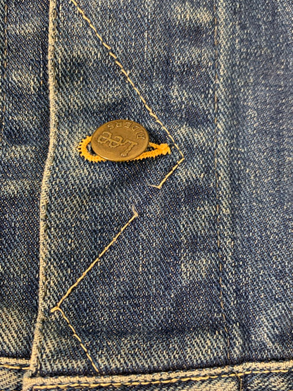 【現状渡し品】【メンズ】 Lee リー 50-60's DENIM JACKET 101-J VINTAGE 50-60年代 デニムジャケット ライトアウター Gジャン ヴィンテージ 146-251201-kk-28-min サイズ：38 カラー：ライトインディゴ 万代Net店