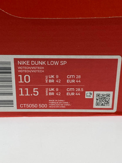 【中古品】【メンズ】 NIKE ナイキ DUNK LOW SP CT5050-500 ダンク ロウ スペシャル スニーカー 靴 160-251203-kk-02-min カラー：VIOTECH/VIOTECH 万代Net店