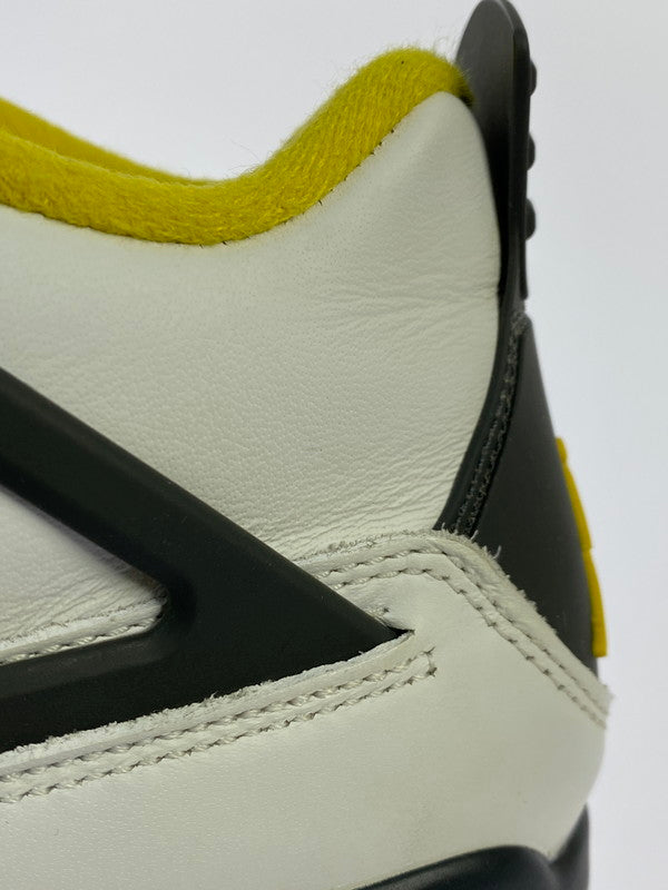 【中古品】【メンズ】 NIKE ナイキ WMNS AIR JORDAN 4 RETRO AQ9129-101 ウィメンズ エア ジョーダン 4 レトロ スニーカー 靴 160-251203-kk-06-min カラー：WHITE/COCONUT MILK-VIVID SULFUR 万代Net店