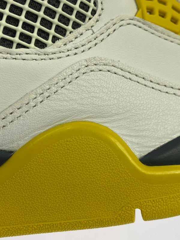 【中古品】【メンズ】 NIKE ナイキ WMNS AIR JORDAN 4 RETRO AQ9129-101 ウィメンズ エア ジョーダン 4 レトロ スニーカー 靴 160-251203-kk-06-min カラー：WHITE/COCONUT MILK-VIVID SULFUR 万代Net店